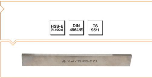DIN 4964/E Trapez Kesitli Torna Kalemi - Metrik